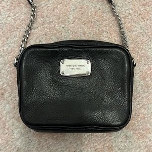 Michael Kors Black Mini Crossbody Purse
